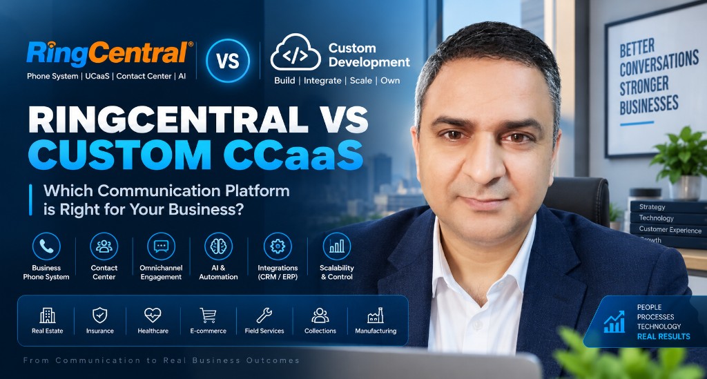 RingCentral vs custom CCaaS: which communication platform is right for your business