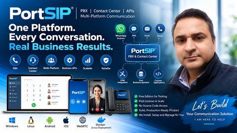 PortSIP PBX: when a phone system becomes part of the business application