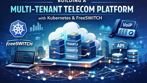 Building a Multi-Tenant Telecom Platform with Kubernetes and FreeSWITCH: A Scalable Architecture for Modern VoIP