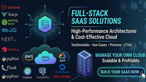 🚀 From Idea to Scale: Why Your Next SAAS Needs a Hybrid Tech Arsenal (Laravel, Go, Next.js & Cost-Effective Servers)