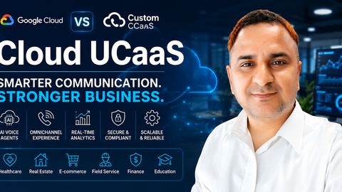 Google Cloud CCAI Platform vs Custom AI-Powered CCaaS: What Changes at 10, 20, 100 and 1,000+ Agents?