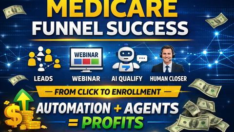 🚀 How We Built a High-Converting Medicare Webinar Funnel + AI-Assisted Enrollment System
