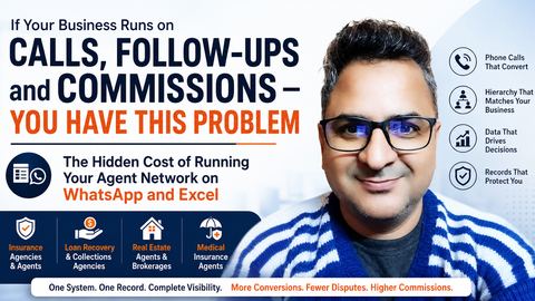 If Your Business Runs on Calls, Follow-Ups and Commissions->You Have This Problem