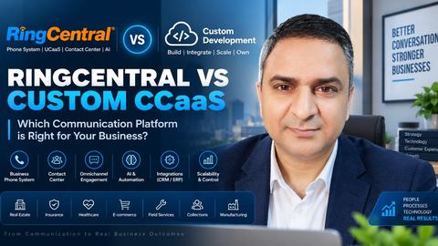 RingCentral vs custom CCaaS