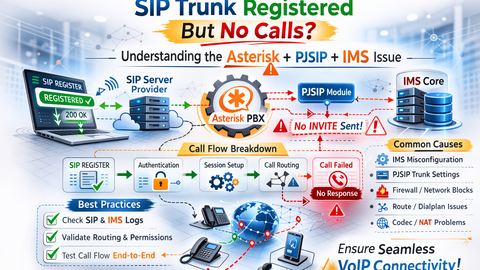 SIP Trunk Registered but No Calls?