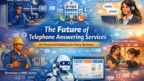 📞 The Future of Telephone Answering Services: From Manual Reception to AI-Powered CCaaS
