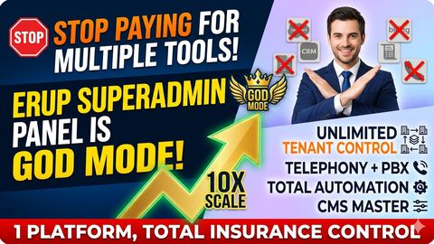 This Insurance ERP Can Run Your Entire Business | Admin Dashboard Explained