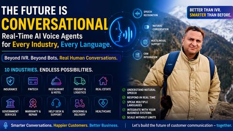 🚨 Traditional IVRs Are Dying. Real-Time AI Voice Agents Are Replacing Them