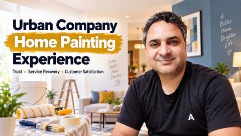 Urban Company: A Home Painting Experience That Taught Me About Trust and Customer Satisfaction