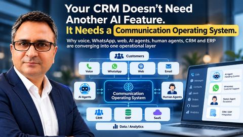 Your CRM Doesn't Need Another AI Feature. It Needs a Communication Operating System.