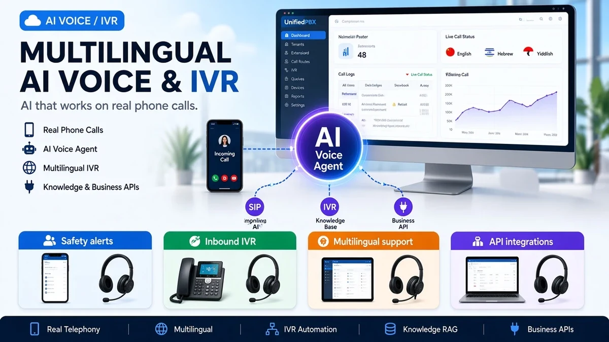 IVR automation with DTMF trees and API leaves