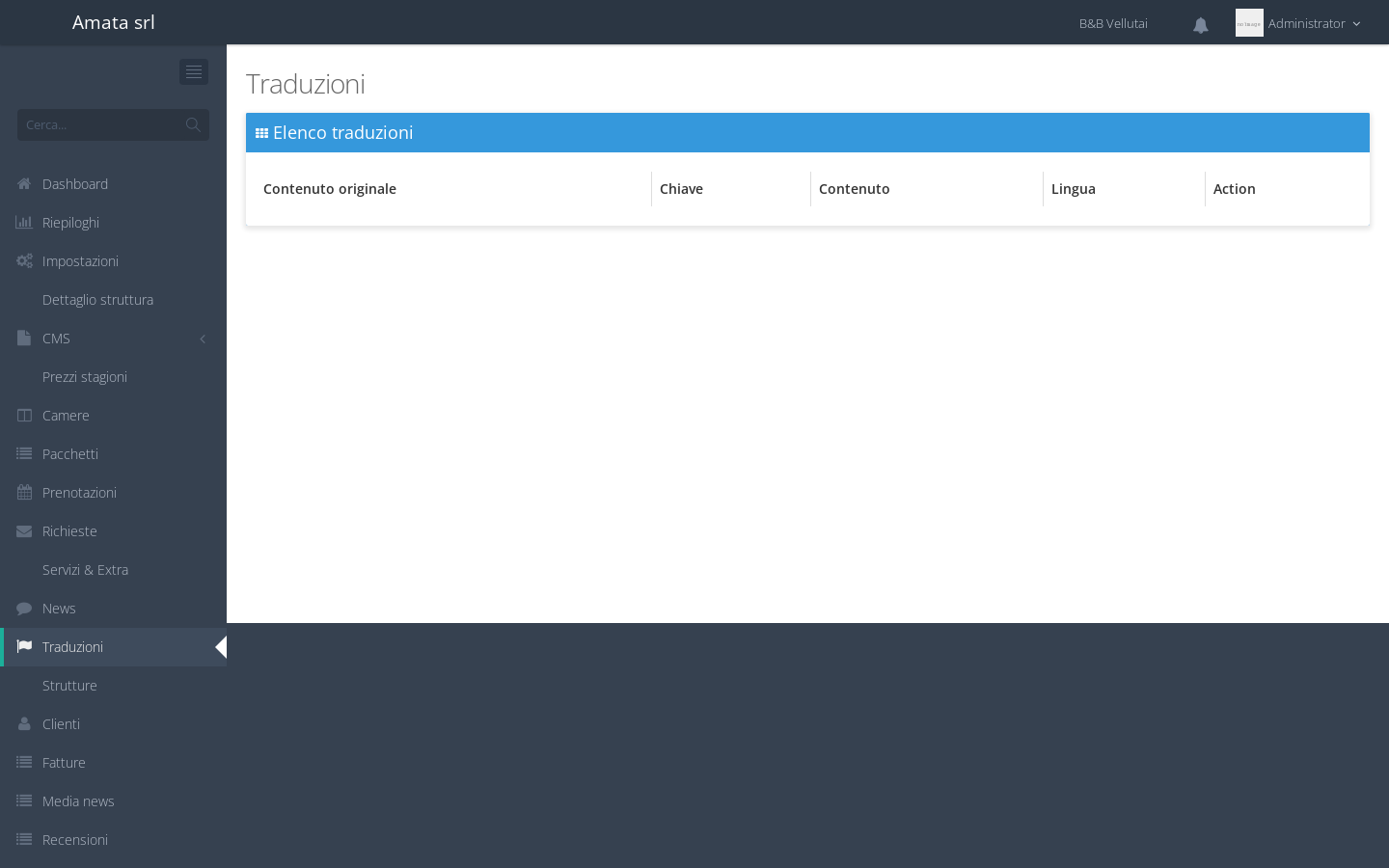 Translation catalogue for UI strings