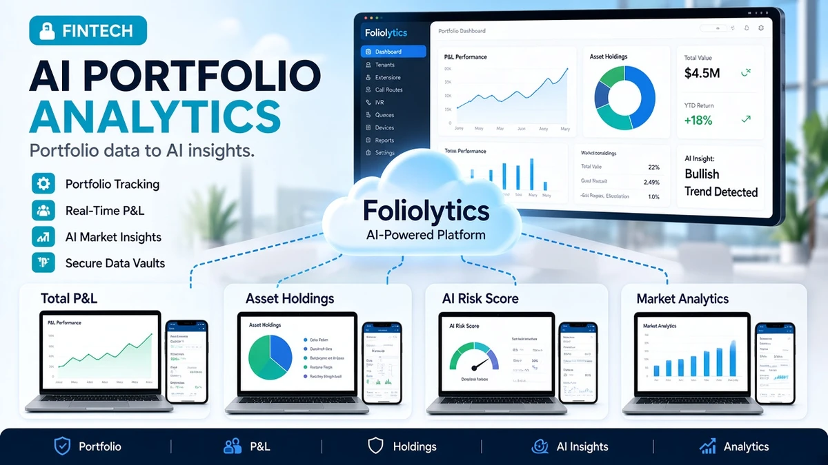 AI-powered portfolio analysis platform with holdings P&L and insights